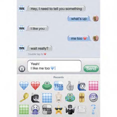 TSTS EMOJI A3 STICKER