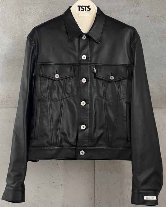 TUNE LEATHER TRACKER JACKET